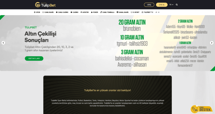 Tulipbet345.com Yeni Giriş – Tulipbet 345 Güncel Adresi